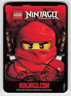 2012 LEGO Ninjago TCG - NRG KAI - Non Holo Character Card #4/125 - Image 2