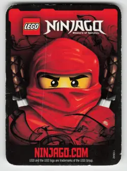 2012 LEGO Ninjago TCG - KAI ZX - Non Holo Character Card #2/125 - Image 2