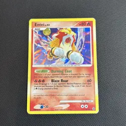 Entei 4/132 Secret Wonders Cracked Ice Holo HP Pokemon Card - Image 1