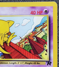 1st Edition Abra - Team Rocket - #49/82 - Vintage Pokemon Card 2000 WOTC - Image 3