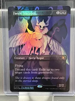 MTG Faerie Macabre #0134 Special Guest Lorwyn Eclipsed Foil Mythic Rare NM - Image 2