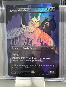 MTG Faerie Macabre #0134 Special Guest Lorwyn Eclipsed Foil Mythic Rare NM - Image 4