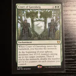 Court of Garenbrig Commander: Wilds of Eldraine Regular - Image 1
