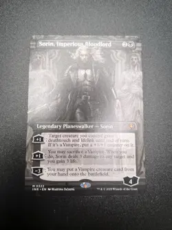 Sorin, Imperious Bloodlord Planeswalker; Borderless; MTG; NM; Unplayed - Image 2