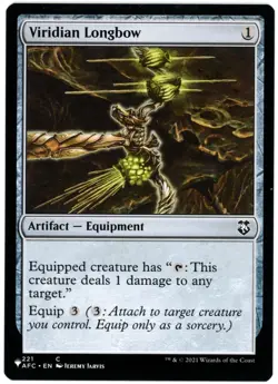 Viridian Longbow - The List Reprints - Mystery Booster 2 - MTG - NM/M - Image 1
