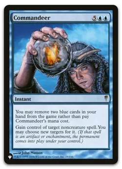 Commandeer #29/155 (NM) List Reprints LIST LIST Magic MTG - Image 1