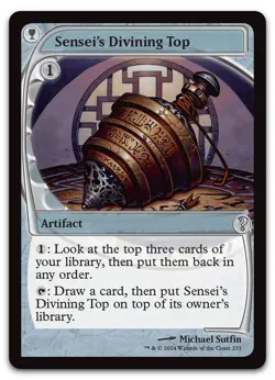 Sensei's Divining Top (Future Sight) #231 (NM) Mystery Booster 2 MB2 Magic MTG - Image 1