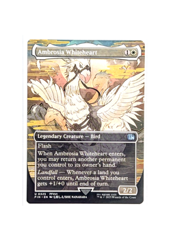 MTG Ambrosia Whiteheart 0325 Uncommon FFXVI Borderless FINAL FANTASY FIN NM/M - Image 1