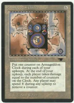 Antiquities MTG Armageddon Clock MP - Image 1
