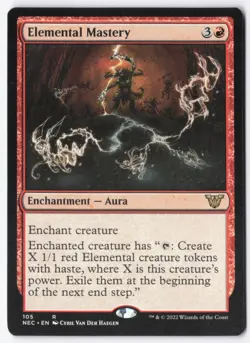 Elemental Mastery Normal R Commander: Kamigawa: Neon Dynasty 105 NM - Image 1