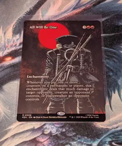 Magic The Gathering T.M.N.T. All Will Be One Borderless Regular M/NM - Image 1