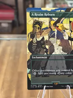 A Realm Reborn (Borderless) R 0344 Regular Final Fantasy MTG Free Shipping! - Image 5
