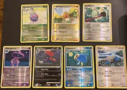 Pokemon TCG Diamond and Pearl Era Reverse Holo 7 Card Lot - Image 1