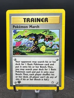 Pokemon March 102/111 Neo Genesis 1st Edition Common Pokemon Card - Image 4
