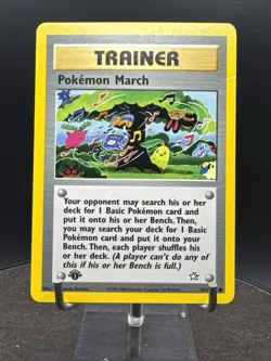 Pokemon March 102/111 Neo Genesis 1st Edition Common Pokemon Card - Image 5
