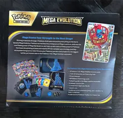 Pokemon Sealed Mega Evolution Elite Trainer Box Lucario Riolu English - Image 2