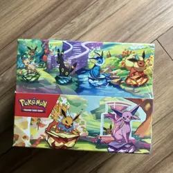 Pokemon TCG SV8.5 Prismatic Evolutions Mini Tin Display - Factory Sealed - Image 1