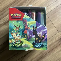 Pokemon TCG SV8.5 Prismatic Evolutions Mini Tin Display - Factory Sealed - Image 4