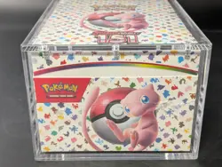 Pokemon 151 SV3.5 Booster Bundle Display Factory Sealed Case W/Acrylic Case - Image 5