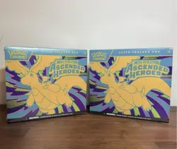 Pokemon TCG: Ascended Heroes Elite Trainer Box (ETB) Factory Sealed 2x Lot - Image 1
