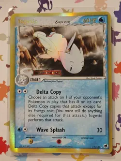 Stamped Reverse Holo Togetic (Delta Species) - Pokemon Dragon Frontiers 11/101 - Image 1