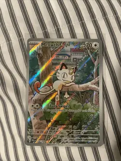 Meowth 106/094 Phantasmal Flames English Pokemon Card TCG - Image 1