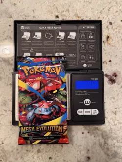 VERY HEAVY!! (22.44g) Pokemon Mega Evolutions – Factory Sealed Booster Pack - Image 1