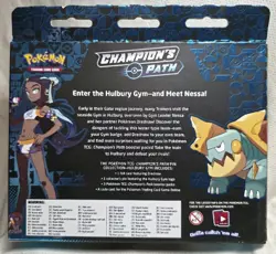 ✅ Pokemon TCG Champion's Path Pin Collection Hulbury Gym Drednaw Promo Sealed - Image 2