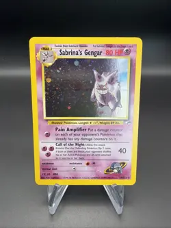 Sabrina’s Gengar - Holo - 14/132 Gym Heroes - Pokemon TCG - 2000 - Image 1