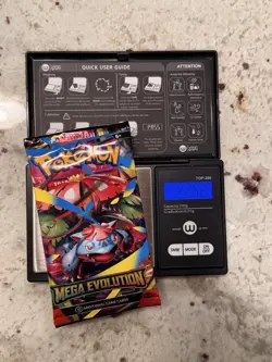 VERY HEAVY!! (22.52g) Pokemon Mega Evolutions – Factory Sealed Booster Pack - Image 1