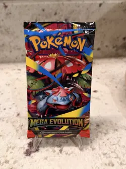 VERY HEAVY!! (22.52g) Pokemon Mega Evolutions – Factory Sealed Booster Pack - Image 2