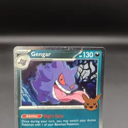 Gengar (Cosmos Holo) 057/091 Trick or Trade 2024 Holo Pokemon - Image 3