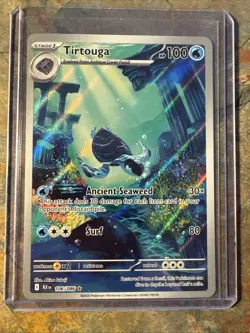 Tirtouga Illustration Rare - 106/086 - Pokemon Black Bolt -Mint+ Grade Me 🔥 - Image 1