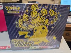 No Reserve 2 Boxes Pokemon White Flare ETB & SURGING SPARKS . FACTORY SEALED. - Image 3