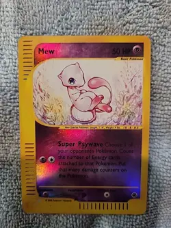 Mew 019/165 Expedition Base Set Reverse Holo Light Played Pokemon 2002 - Image 4