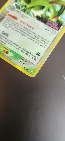 Flygon Delta Species 7/110 Holon Phantoms Reverse Holo Pokemon 2006 LP - Image 3