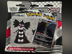 NEW POKEMON 2025 WHITE FLARE TECH STICKER COLLECTION SEALED - Image 1
