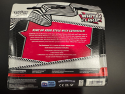 NEW POKEMON 2025 WHITE FLARE TECH STICKER COLLECTION SEALED - Image 2