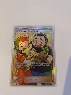 Pokemon Fan Club 155/156 Pokemon Ultra Prism Rare Ultra Near Mint - Image 1