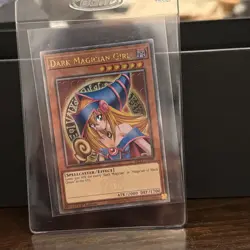 *** DARK MAGICIAN GIRL *** ORIGINAL ART QUARTER CENTURY SECRET RARE MP24 YUGIOH! - Image 1