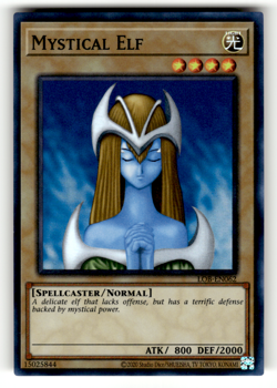 Mystical Elf LOB-EN062 Unlimited Super Rare Legend of Blue Eyes White Dragon (25 - Image 1