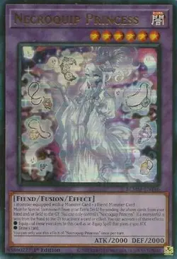Yugioh! Necroquip Princess - BLMM-EN146 - Ultra Rare - 1st Edition Near Mint, En - Image 1