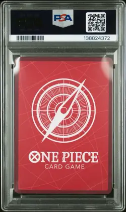 2024 One Piece TCG Tony Tony Chopper PSA 10 Leader Alt Art OP08-001 Two Legends - Image 3