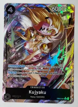 One Piece Heroines Edition KUJAKU Alt Art Rare #EB03-041 - Image 1