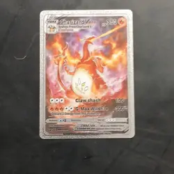 Pokemon Charizard VMAX Metal Foil Promo Card 330 HP SWSH261 Sword & Shield - Image 1