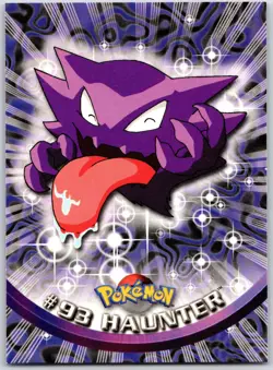 POKEMON TOPPS TRADING CARDS SERIES 2 HAUNTER #93 NON HOLO NM - Image 1