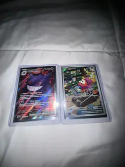 Pokemon Card TCG Lot 4 Full Arts Gengar EX Fuecoco Wugtrio And Ting-Lu EX Great - Image 4