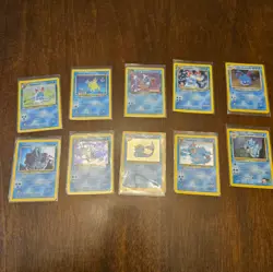 Vintage Pokemon Card Lot Of 48 LP/NM Condition - Image 1