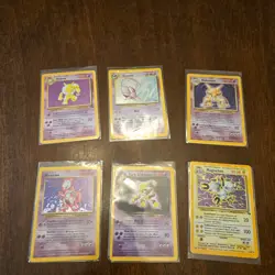 Vintage Pokemon Card Lot Of 48 LP/NM Condition - Image 4