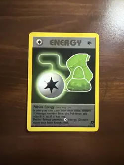 Pokemon Card: Potion Energy 82/82 1st Edition Team Rocket LP - Image 1
